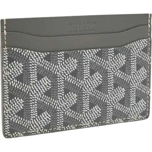 Pre-owned Coated canvas wallets , female, Sizes: ONE SIZE - Goyard Vintage - Modalova