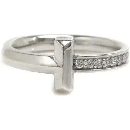 Pre-owned White Gold rings , female, Sizes: ONE SIZE - Tiffany & Co. Pre-owned - Modalova