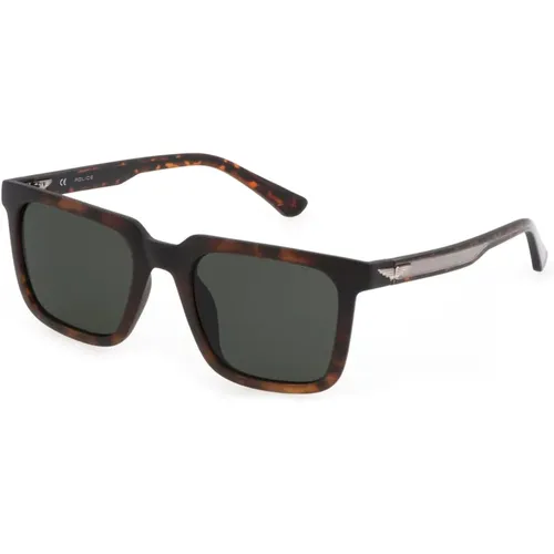 Stylish Sunglasses Splf15 , male, Sizes: 52 MM - Police - Modalova