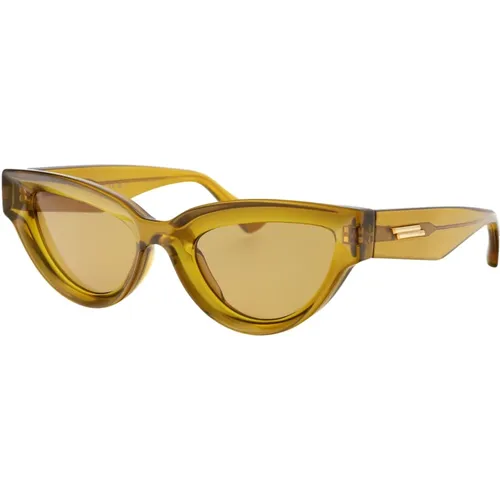 Stylische Sonnenbrille Bv1249S , Damen, Größe: 53 MM - Bottega Veneta - Modalova