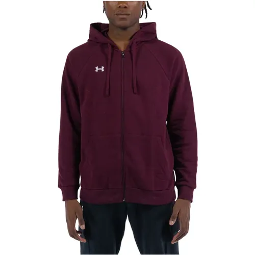 Rival Full Zip Hoodie , Herren, Größe: L - Under Armour - Modalova