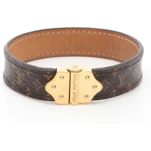 Pre-owned Leather belts , female, Sizes: ONE SIZE - Louis Vuitton Vintage - Modalova