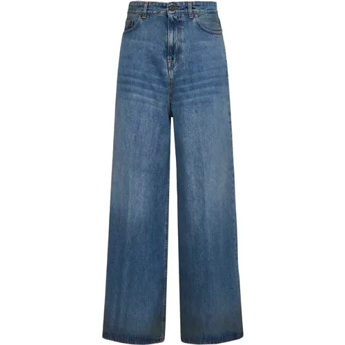 Eco-Friendly Denim Jeans , female, Sizes: W27, W28, W25, W26, W23, W24 - Haikure - Modalova