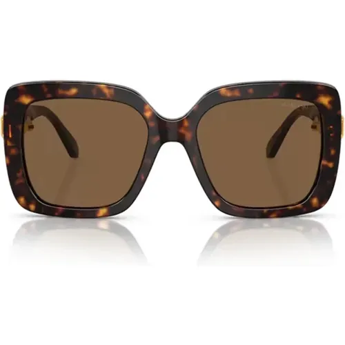 Square Sunglasses with Octagon Crystals , unisex, Sizes: ONE SIZE - Swarovski - Modalova