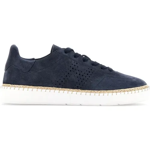 Suede Sneakers Cool Style , male, Sizes: 6 UK, 7 UK - Hogan - Modalova