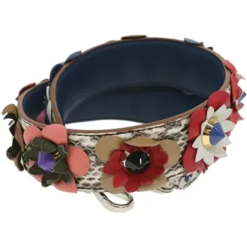 Pre-owned Multicolored Leather Fendi Bracelet , unisex, Sizes: ONE SIZE - Fendi Vintage - Modalova