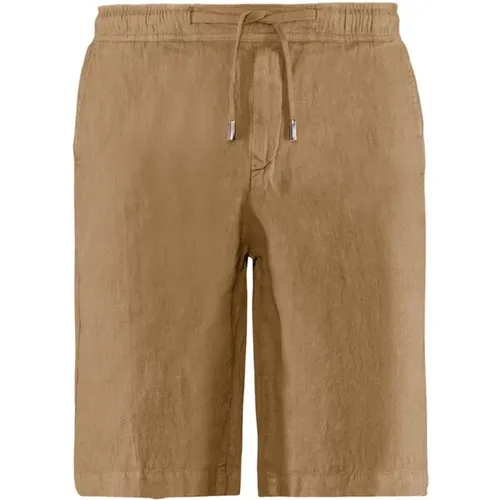 Comfy Fit Linen Chino Shorts , male, Sizes: S, L, XL, XS, 3XL, M, 2XL - BomBoogie - Modalova