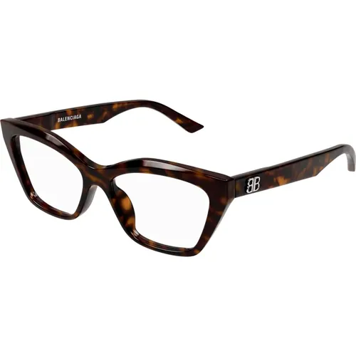 Stilvolle Brille Bb0342O Farbe 006,Schwarze Optische Brille,Glasses,Stilvolle Brille Bb0342O Farbe 004 - Balenciaga - Modalova