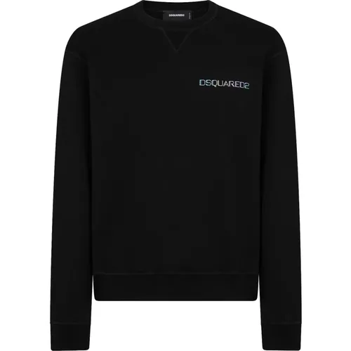 Sweatshirt Cool Fit , Herren, Größe: XL - Dsquared2 - Modalova