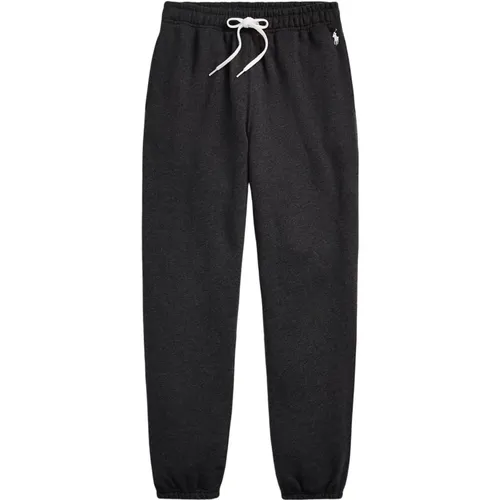 Klassische Fleece-Sport Hose mit Taschen , Damen, Größe: S - Polo Ralph Lauren - Modalova