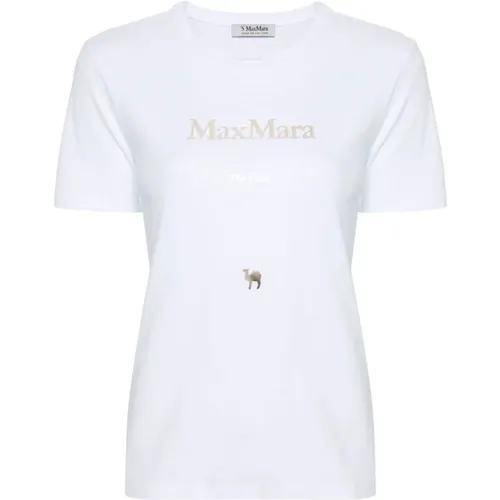 Weiße T-Shirts und Polos Max Mara - Max Mara - Modalova