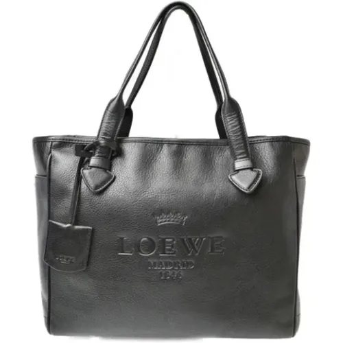 Pre-owned Leather handbags , female, Sizes: ONE SIZE - Loewe Pre-owned - Modalova