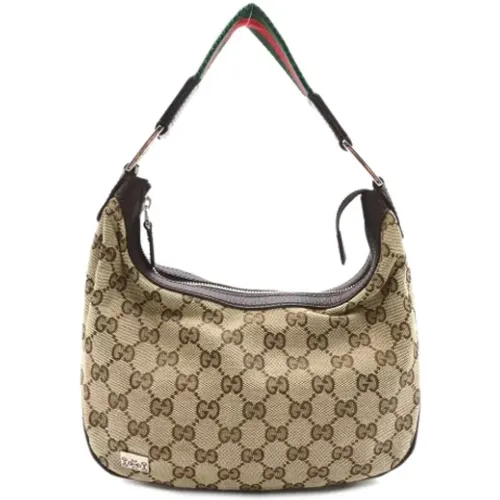 Pre-owned Canvas gucci-bags , female, Sizes: ONE SIZE - Gucci Vintage - Modalova