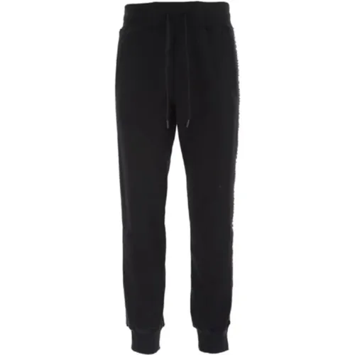 Sporty Pants with Side Stripes - XL , male, Sizes: L, S - Versace Jeans Couture - Modalova