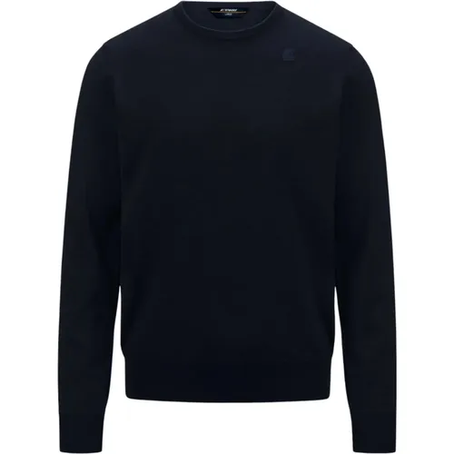 Merino Sweater , male, Sizes: M, XL, 2XL, 3XL, S - K-way - Modalova