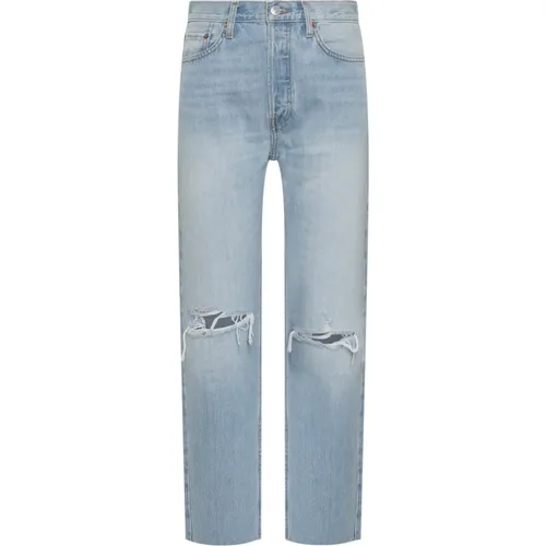 Breite Jeans , Damen, Größe: W29 - Re/Done - Modalova