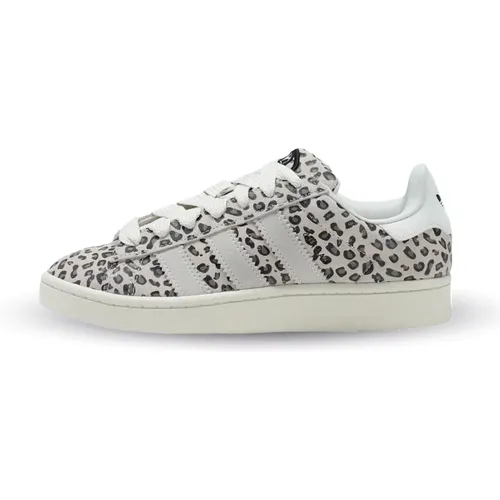 Creme Leopard Retro Sneaker , Herren, Größe: 36 EU - Adidas - Modalova