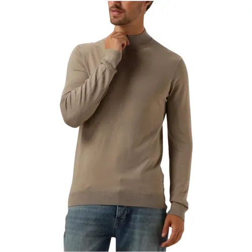 Mockneck Pullover für Herren , Herren, Größe: S - Pure Path - Modalova