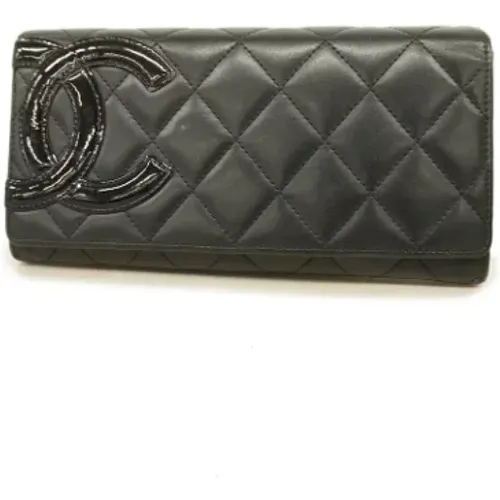 Pre-owned Leather wallets , female, Sizes: ONE SIZE - Chanel Vintage - Modalova