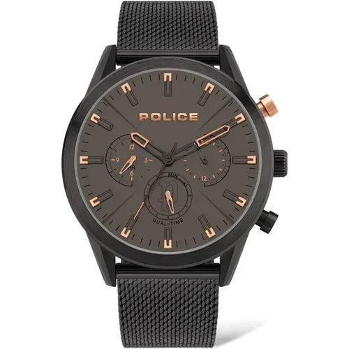 Mens Watch , male, Sizes: ONE SIZE - Police - Modalova