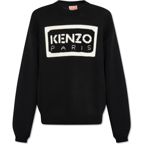 Sweater with logo , male, Sizes: M, XL - Kenzo - Modalova