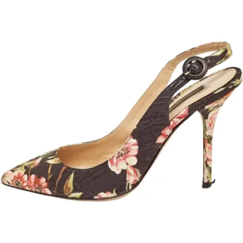 Pre-owned Stoff heels , Damen, Größe: 38 EU - Dolce & Gabbana Pre-owned - Modalova