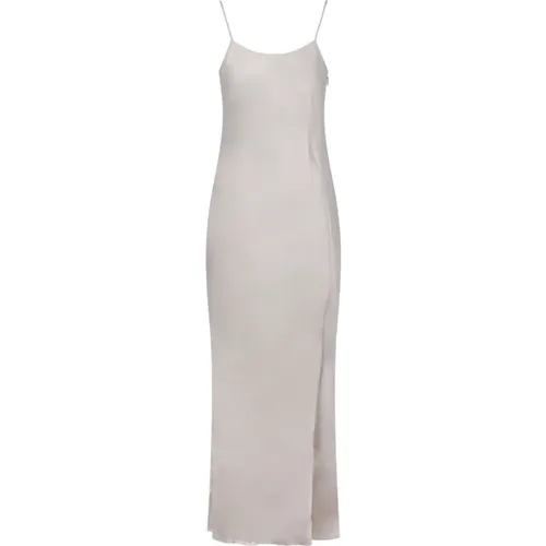 Chateau Grey Slip Dress , female, Sizes: XS, M, 2XS, S - Calvin Klein - Modalova