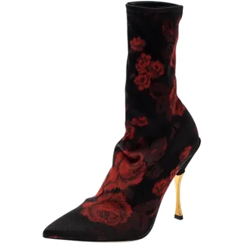 Pre-owned Fabric boots , female, Sizes: 3 UK - Dolce & Gabbana Pre-owned - Modalova