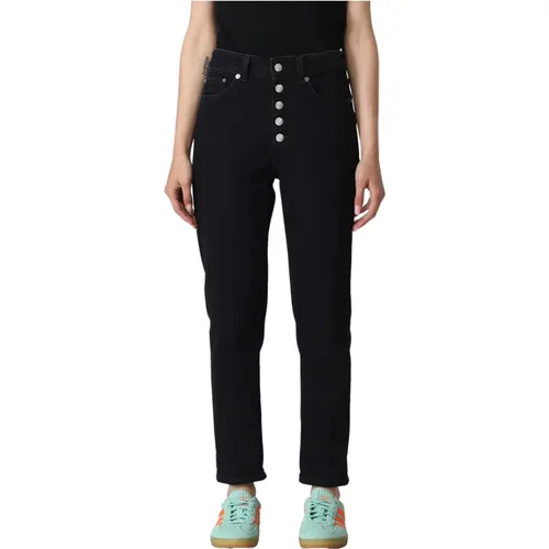 Koons Straight Jeans - Timeless and Versatile Style , female, Sizes: W27 - Dondup - Modalova