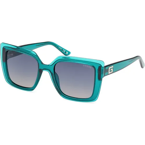Quadratische Sonnenbrille für Frauen , Damen, Größe: 52 MM - Guess - Modalova