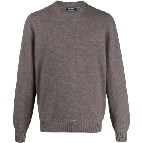 Luxury Cashmere Sweater , male, Sizes: 3XL - Barba - Modalova