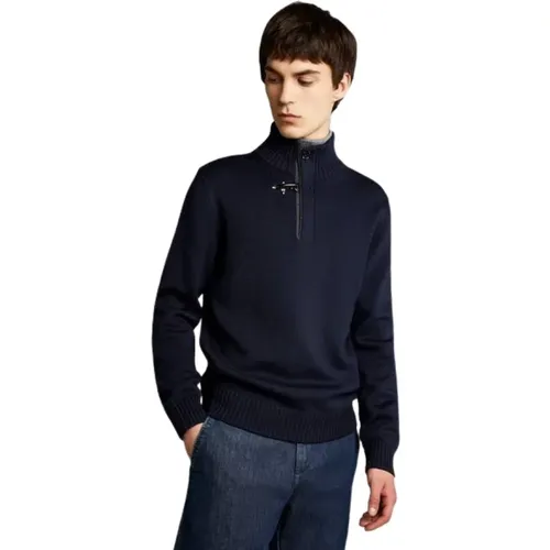 Turtleneck , male, Sizes: XL, S - Fay - Modalova