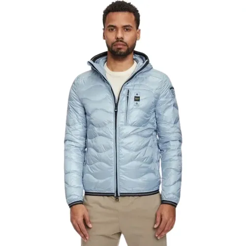 Winter Wave Down Jacket , male, Sizes: XL - Blauer - Modalova