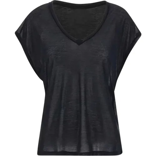 V-Neck T-Shirt , female, Sizes: M, S, XS - Dondup - Modalova