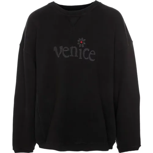 Venice Crewneck Sweatshirt Oversize Fit , Herren, Größe: XL - ERL - Modalova