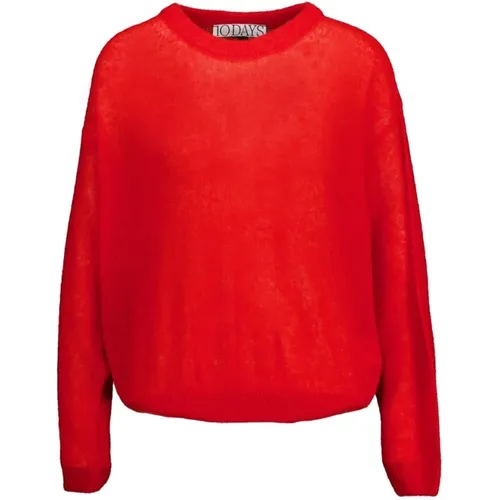Stylish Thin Knit Sweater Women , female, Sizes: XL, XS, S, M, L - 10Days - Modalova