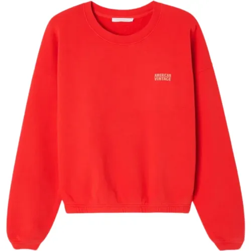 Izubird Pullover Oranje Izu03ae25 - American vintage - Modalova