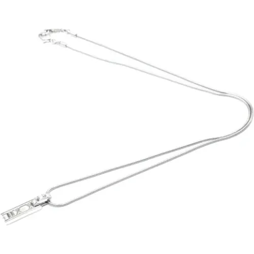Pre-owned White Gold necklaces , female, Sizes: ONE SIZE - Tiffany & Co. Pre-owned - Modalova