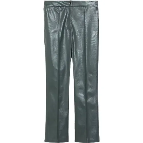 Cropped Trousers , female, Sizes: L, S, XS - Max Mara - Modalova