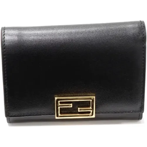 Pre-owned Leather wallets , female, Sizes: ONE SIZE - Fendi Vintage - Modalova