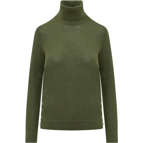 Merino Button Tank Pullover - Michael Kors - Modalova