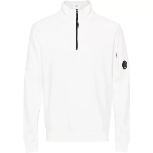Fleece Zip Sweatshirt , male, Sizes: L, XL - C.P. Company - Modalova