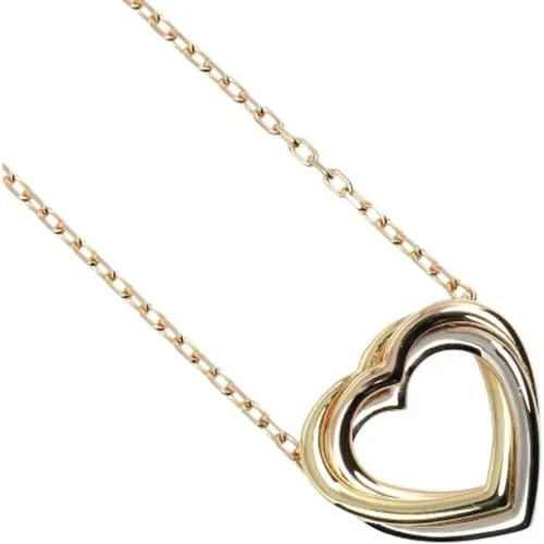 Pre-owned Rose Gold necklaces , female, Sizes: ONE SIZE - Cartier Vintage - Modalova