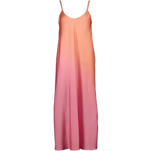 Peachy Jamy Dress , female, Sizes: L, XL, S, M - Amélie & Amélie - Modalova