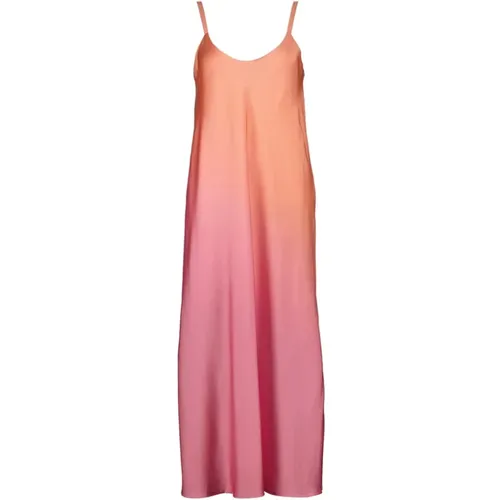 Peachy Jamy Dress , female, Sizes: XS, L, XL, S, M - Amélie & Amélie - Modalova