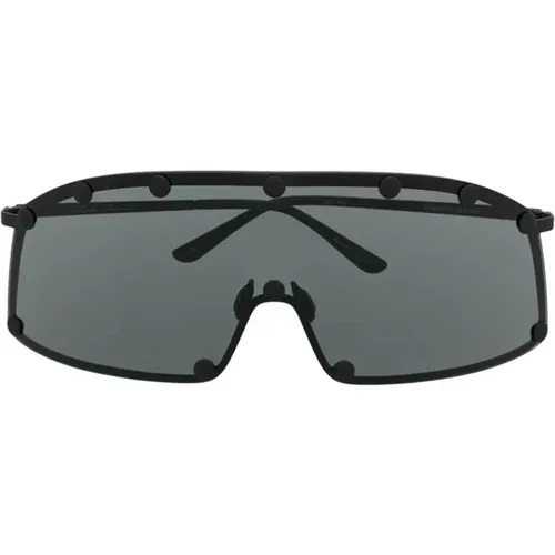 Temple Shield Sunglasses , unisex, Sizes: ONE SIZE - Rick Owens - Modalova