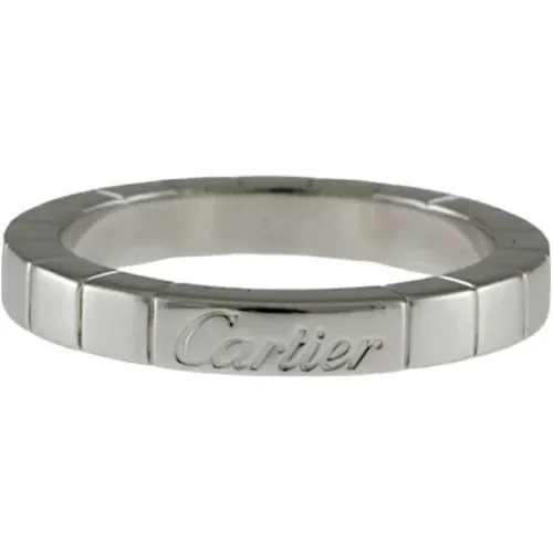 Pre-owned White Gold rings , female, Sizes: ONE SIZE - Cartier Vintage - Modalova