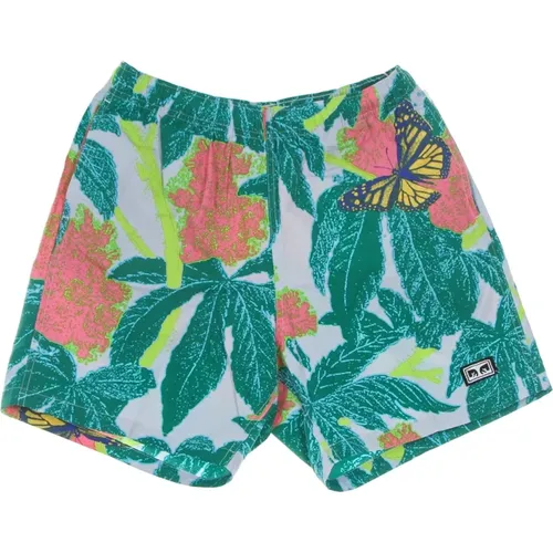 Relaxed Buds Shorts Gray Multi , male, Sizes: XL, L - Obey - Modalova