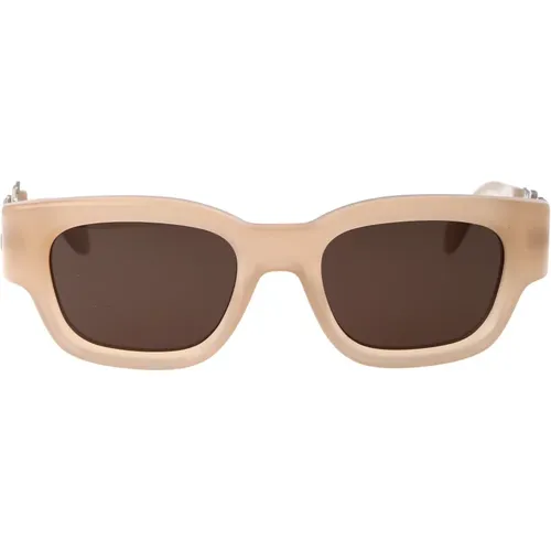 Stylish Posey Sunglasses for Summer , female, Sizes: 51 MM - Palm Angels - Modalova