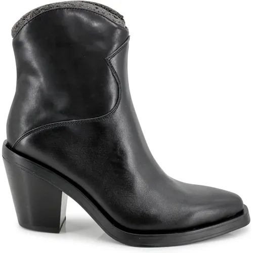 Schwarze flache Schuhe , Damen, Größe: 36 EU - Ash - Modalova